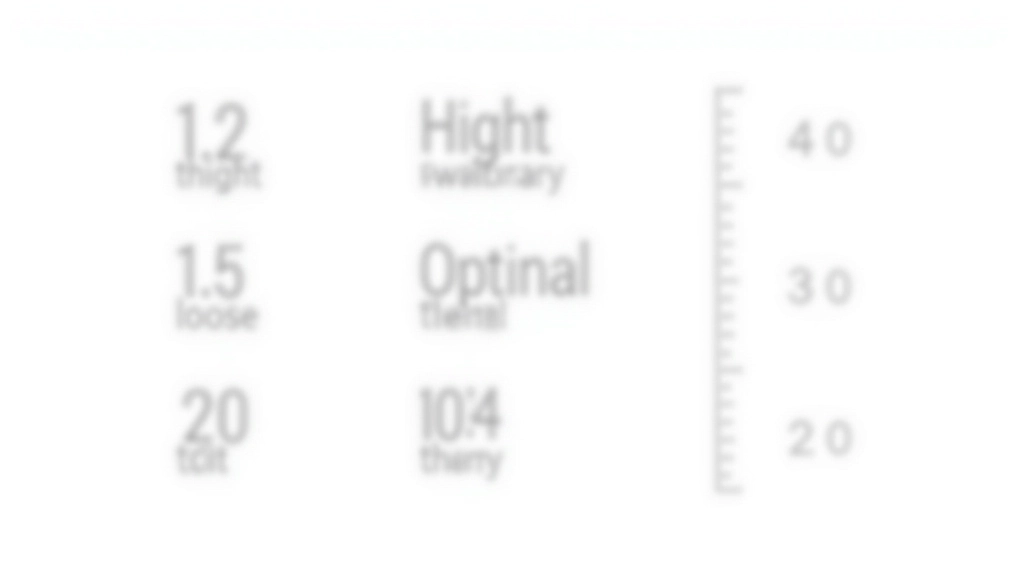 Visual demonstration of proper line spacing and font sizing hierarchy in typography layout